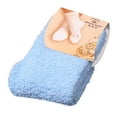 thumbnail image 2 of GZEFJRQM 6 Pairs Fluffy Socks Fuzzy Socks for Women Fleece Fluffy Cabin Plush Warm Sleep Soft Cozy Winter Adult Socks Bed Floor Socks Winter Pure Color Slipper Socks, 2 of 8