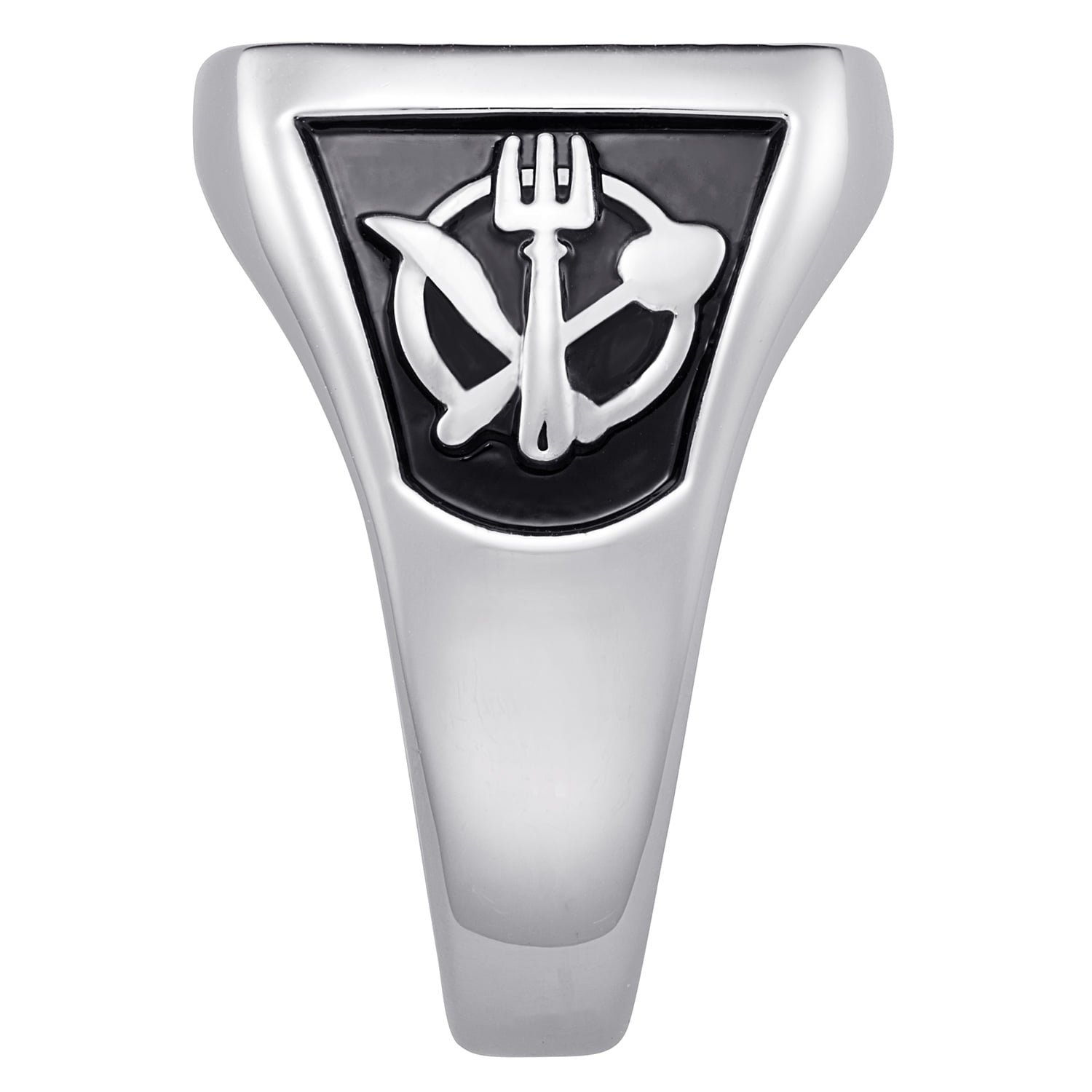 Order Now for 2025 Graduation, Freestyle Men's Celebrium Rectangle Signet Class Ring, Personalized, High School or College Graduation