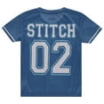 thumbnail image 2 of Disney Girls Lilo & Stitch Soccer Jersey T-Shirt - Girls Sizes 4-16 Navy, 2 of 8