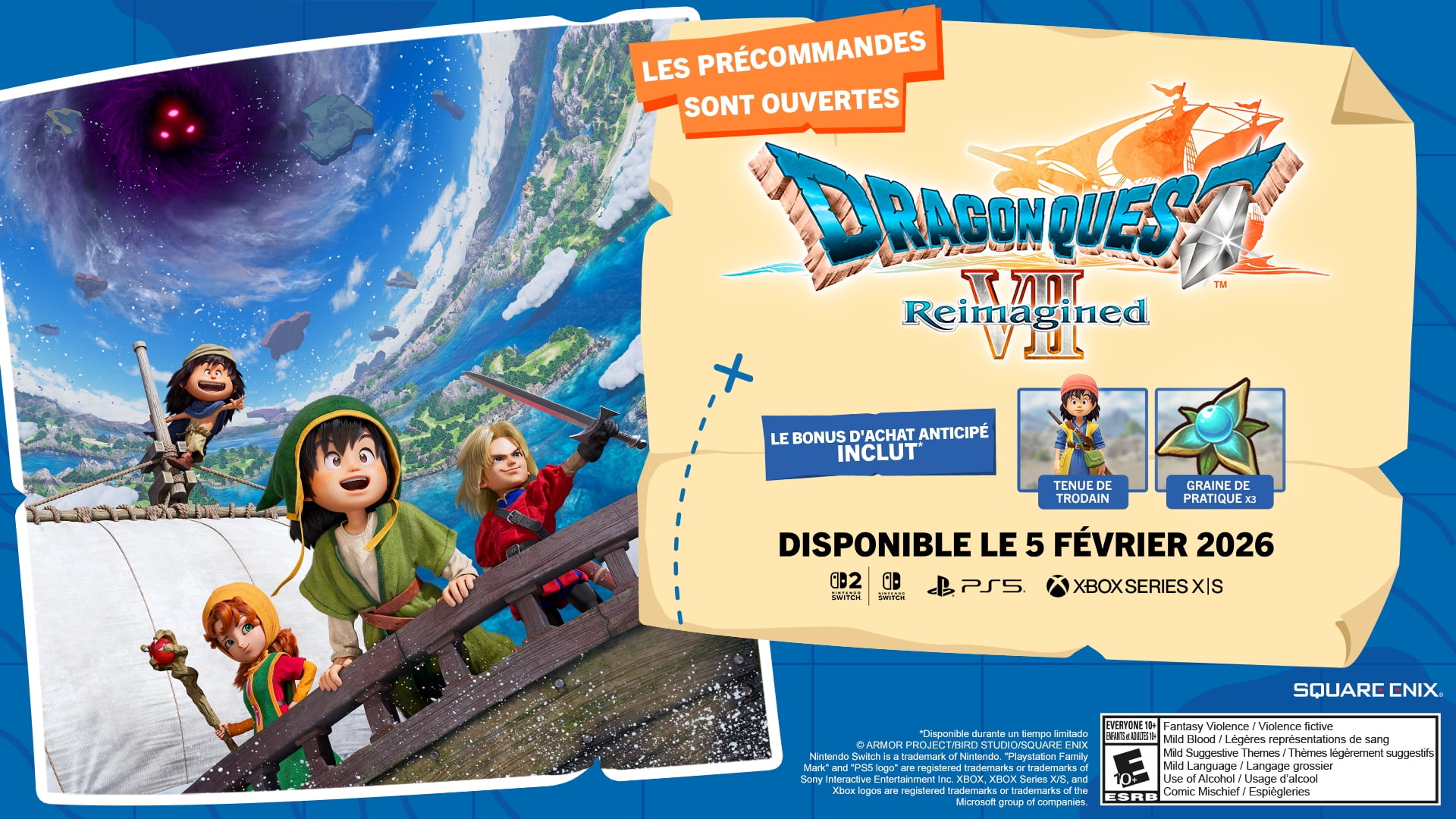 Dragon Quest VII Reimagined (NSW)