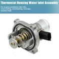 thumbnail image 3 of Unique Bargains 55577072 Engine Coolant Thermostat Housing Assembly for Vauxhall Vectra 2006-2008 71744389 0071744389, 3 of 6