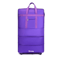 thumbnail image 1 of Mochila Deportiva  Bloosom Maleta De Viaje Con Ruedas Plegables 56l Purpura, 1 of 5