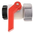 thumbnail image 2 of Water Tank Connector Bulkhead Tank Fitting, (80mm Inlet, 50mm Outlet) IBC Tote Tanks Adapters, Red Inlet Diameter 80mm, 2 of 8