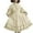 Beige, variant on Utoimkio Women's Long Lantern Sleeve Stand Collar Formal Dress Elegant Party Midi Dresses for Women