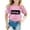 Pink, variant on Girl Clothes Size 24 Months Long Sleeve Long Shirt Shirts For Teen Kids Girls Child Short Sleeve Prints T Shirt Trendy Girls Fans Present Tops