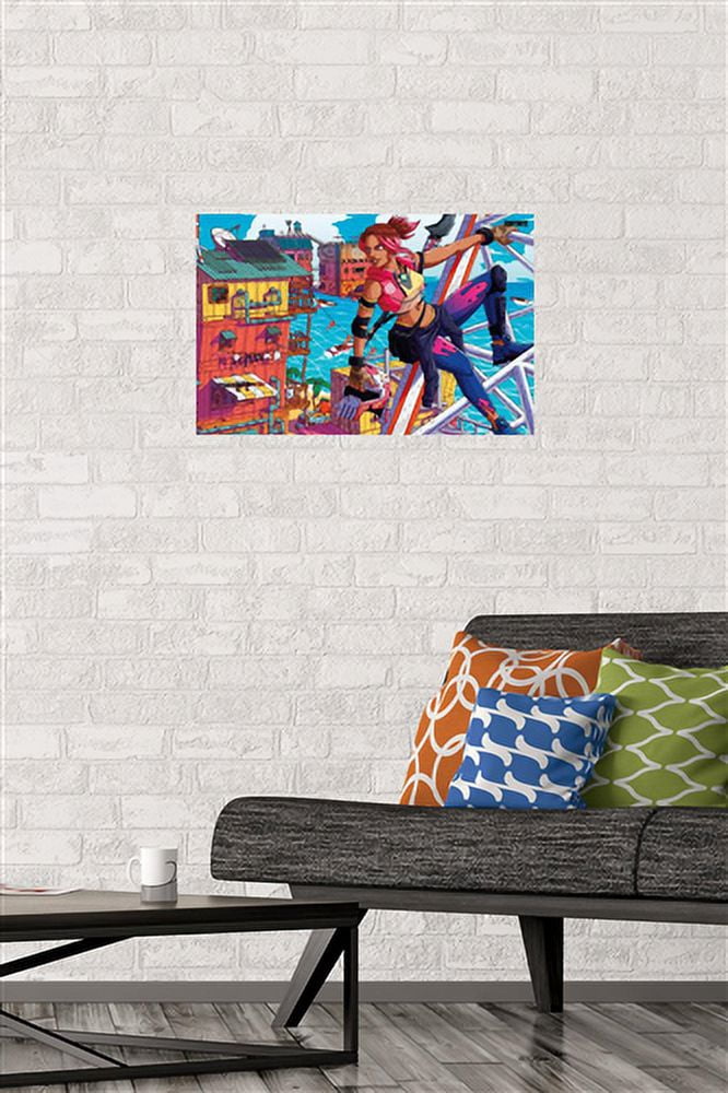 Fortnite - Ocean Rider Wall Poster, 14.725" x 22.375"