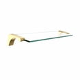 thumbnail image 4 of Alno Luna 18" Glass Shelf with Brackets - Bronze, 4 of 6