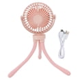 thumbnail image 1 of Stroller Fan, ABS Material Octopus Baby Fan  For Outdoor For Household Pink, 1 of 8