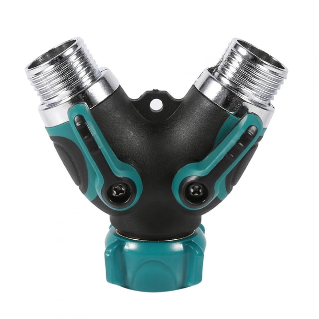 Divisor de manguera de jardín, 1 pieza NPT3/4"Adaptador de manguera de jardín de 2 vías Conector de manguera de jardín diseñado a medida Jadeshay A