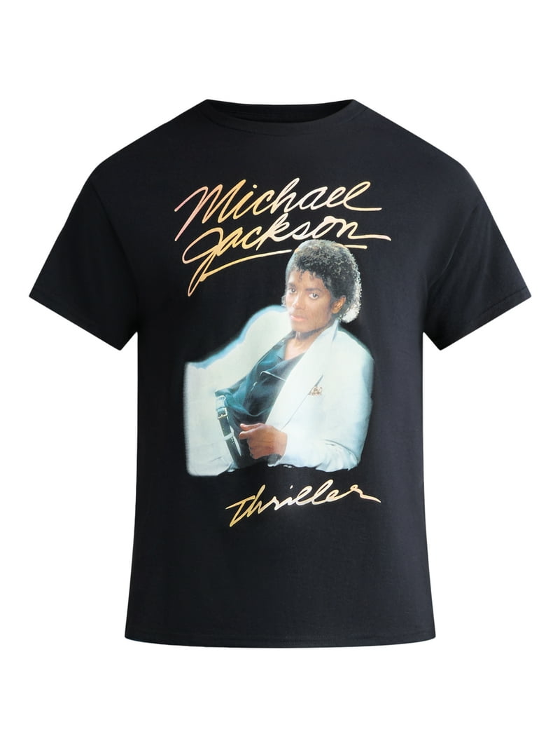 Michael Jackson Men's and Big Men's Thriller and Billie Jean