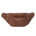 thumbnail image 4 of CTM Patch Leather Small Fanny Waist Pack, 4 of 4