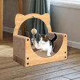 thumbnail image 1 of Rascador para gatos y mascotas, almohadilla para sofá, juguete de juego interactivo para gatitos, Protector de muebles de cartón, cama de salón, OrejasCuadrado40x40x25cm, 1 of 8