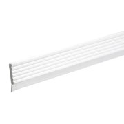 Thermwell GR9 2.75 x 9 in. White Vinyl Garage Door Weatherseal