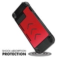thumbnail image 2 of Switch Protective Case, Aluminum Alloy Hard Shell Anti Scratch Shockproof Cover Case for Switch Console and Joy-Con Controller, Red, 2 of 8