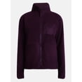 thumbnail image 6 of Ozark Trail Women's and Women's Plus Fleece Zip Up Jacket, Sizes XS-3X, 6 of 6