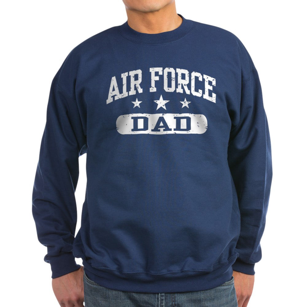 465435038 CafePress Air Force Veteran Classic Crew Neck Sweatshirt 