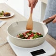 thumbnail image 4 of On Sale! Pure Natural Maifan Stone Non-stick Pan D, Non Stick Frying Pan for Cooking Stone Coated Skillet With Even Heat Distribution Kitchen for Sauteing and Stir Frying, 4 of 9