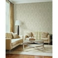 thumbnail image 4 of A-Street Prints Frequency Grey Ogee Wallpaper, 4 of 7