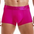 thumbnail image 3 of Kopltyrfg Mens Underwear - Mens Boxer | Boxer Brief and Trunk | Package Shaper Underwear | Shapewear - Cotton Boxers Hot Pink L, 3 of 4