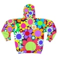 thumbnail image 3 of Soluvd Unisex Zip Hoodie (AOP) Happy Day, 3 of 5