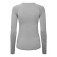 thumbnail image 5 of Onna NN370 Women's Unstoppable Long Sleeve Fresh Underscrub Base Layer-Heather Grey-XS, 5 of 5