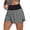 56# 1Pack:Gray, variant on Womens Plus Size High Waist 2 in 1 Athletic Shorts for Running Workout Activewear Shorts with Multifunction Pockets,Navy Blue,US Size 2XL