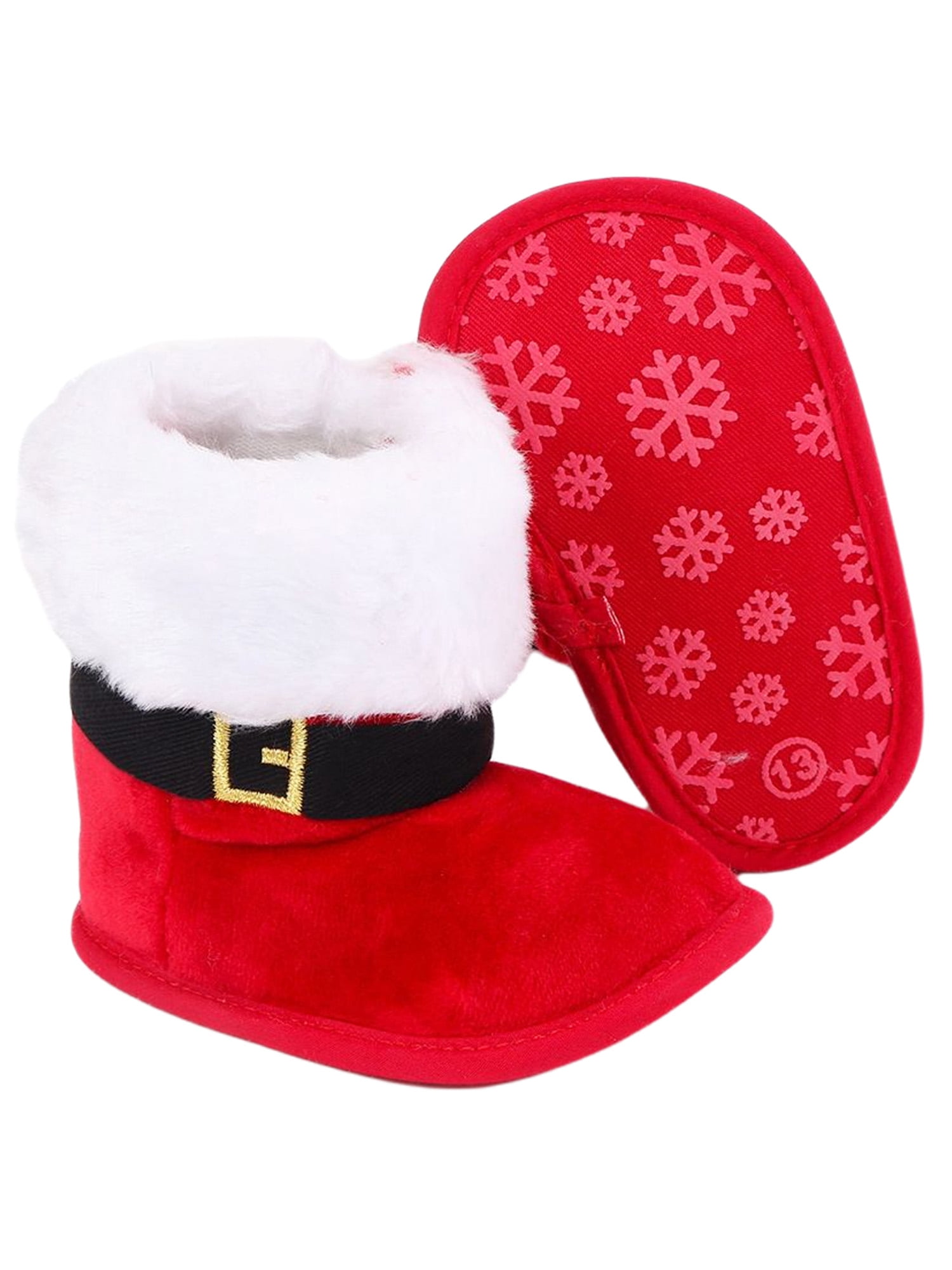 baby santa boots