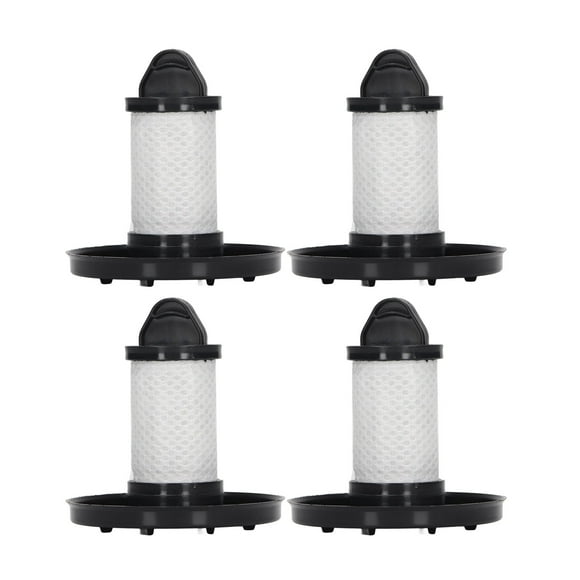 Vacuum Cleaner Front Filter, Cleaner Replacement Filter Elements Capturing Fine Particles ABS High Efficiency 4 PCS for LZ600