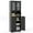 Black, variant on Giantex 64.5" Tall Bathroom Storage Cabinet, Freestanding Linen Cabinet, Kitchen Pantry Cabinet, Black