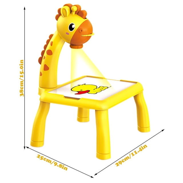 Drawing Projector Table for Kids Trace Draw Projector Toy Child Smart Projector Sketcher Desk Educational Early Learning Projection Drawing Table Learning Projection Painting Machine