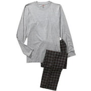 Big Men's Crew Tee and Pajama Pants, Size 2XL