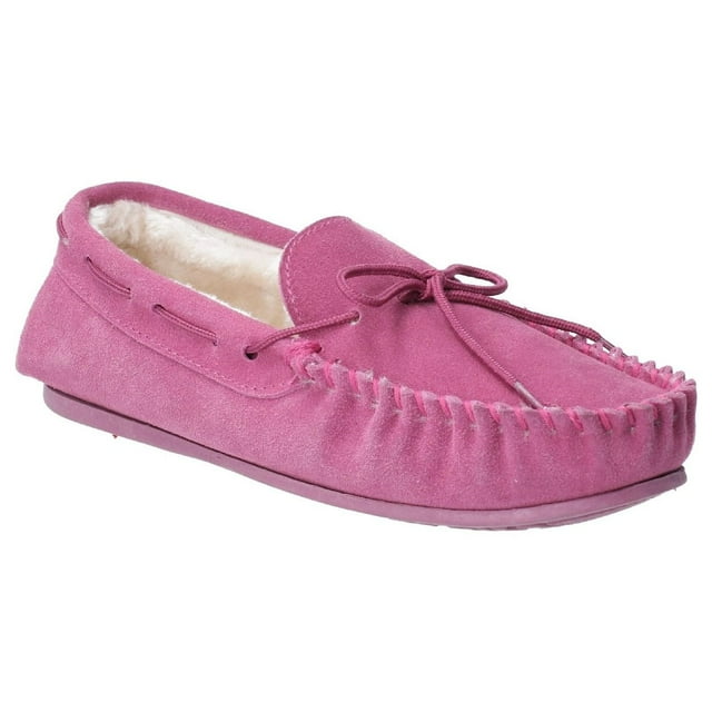Hush Puppies Womens Allie Slip On Leather Slipper