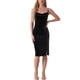 thumbnail image 1 of INSPIRE CHIC Vestidos de Mujer de Terciopelo con Cuello Cowl Sin Mangas Bodycon con Abertura Lateral y Tirantes Ajustables Midi S Negro, 1 of 6