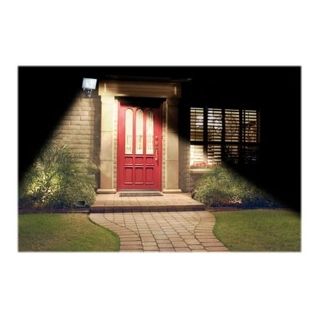 MAXSA Innovations - Solar LED Security Light - Silver