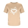 thumbnail image 3 of Tops para hombre, blusas y camisas de manga corta con cuello redondo para hombre, camisetas casuales con estampado de moda para hombre, blusa de manga corta, blusa de poliéster para hombre., 3 of 4