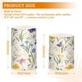 thumbnail image 6 of Yayeee Flameless Candles with Remote Flickering Battery Operated Multi Color Changing, Blue Floral Rabbit, 6 of 7