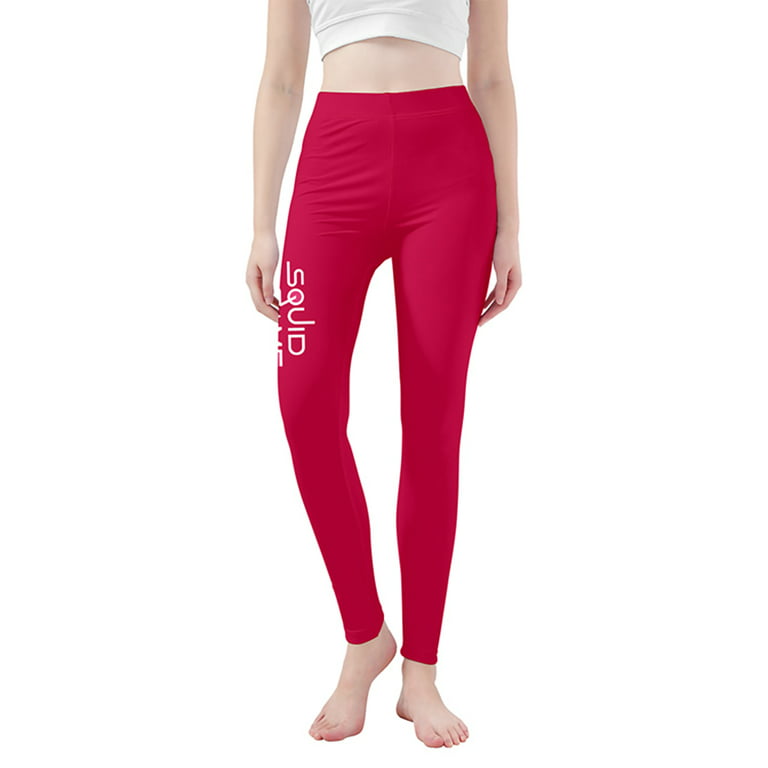 Listenwind Women Yoga Pants, Geometric Figures Print High Waist Formfitting  Running Leggings, Stretch Tights for Girls 