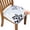 Gray-black, variant on Stretch Chair Seat Covers Set of 4, Removable Washable Anti-Dust Dining Room Protector Cover Chair Seat Cushion Slipcovers (4, Gray-Black)