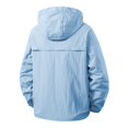 thumbnail image 4 of Womens Lightweight Rain Jacket, Yigetop Women's Lightweight Windbreaker Jacket for Outdoor Rain Jackets for Women Waterproof Sky Blue L, 4 of 9