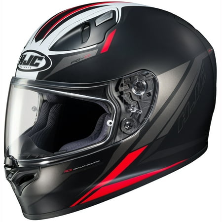 HJC FG-17 Valve Full Face Helmet Black/Red