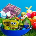 thumbnail image 7 of Happy Easter Basket Pre-Filled Surprise Jumbo Egg w/ Spongebob Plush Balloon Eggs Peeps Candies & Reusable Plastic Egg-Shaped Container Spring Party Favors (Contents Vary), 7 of 7