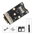 thumbnail image 2 of A/e M.2 to Mini PCIE Adapter A/E Key 3G 4G WIFI Module with SIM Card Slot Expansion Board Assembly, 2 of 7