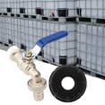 thumbnail image 2 of Adaptateur de Réservoir Ibc Adaptateur de Réservoir Ibc Adaptateur de Réservoir d'Eau de Jardin Adaptateur de Robinet d'Arrosage Pièces de Raccord en Laiton, 2 of 8