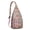 Pink-2, variant on Earth Tone Mandala Sling Backpack - Natural Tribal Pattern Crossbody Shoulder Bag, Eco-Friendly Materials