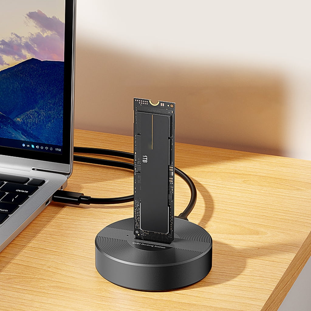AOOOWER Aluminum M.2 NVME SSDs Enclosure Adapter 40Gbps NVME Solid States Drive External Enclosure Case for 2230 2242 2280 22110