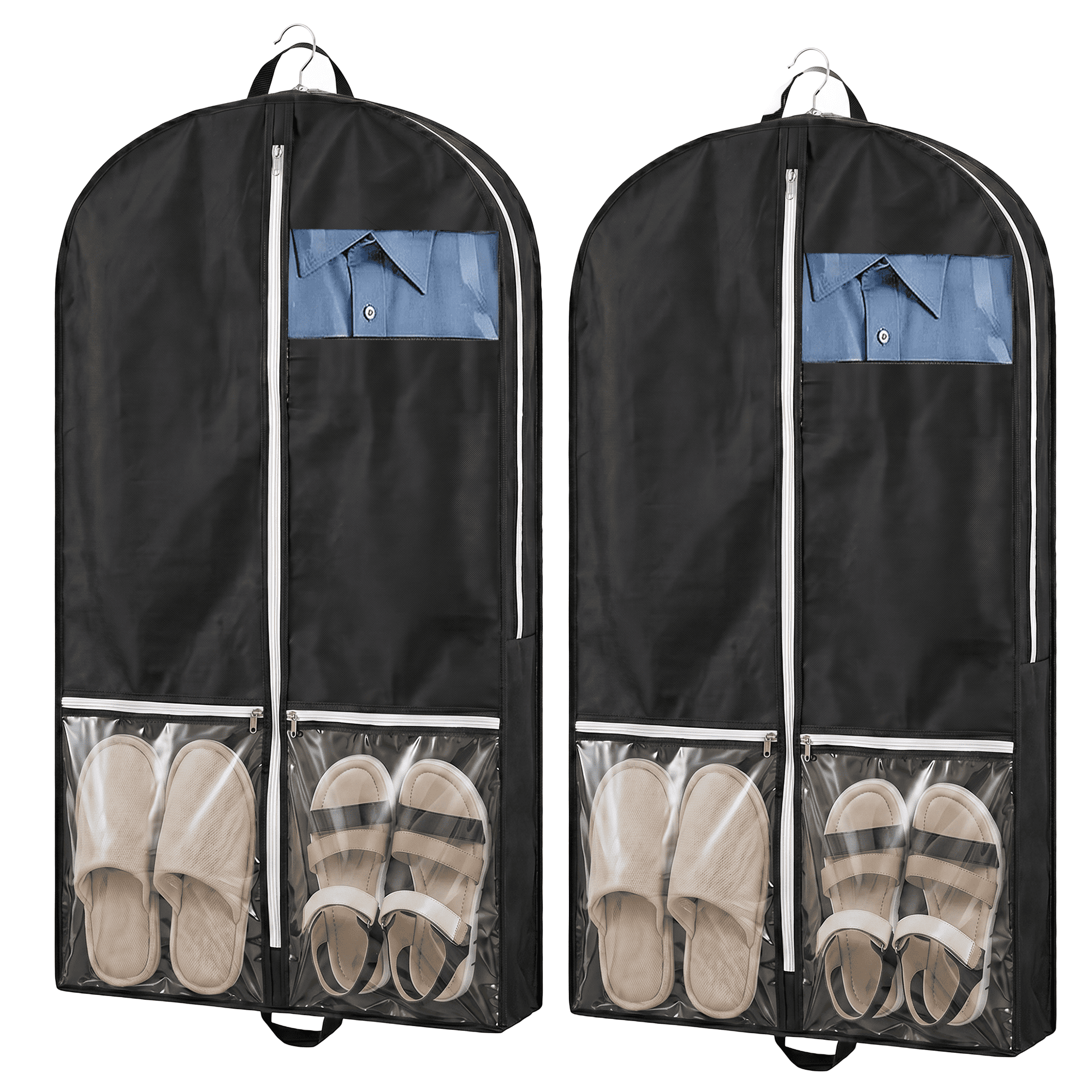 Better Homes & Gardens Hanging Clothing Garment Bag with Full Zipper Closure