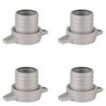 thumbnail image 1 of 3X Accesorios para de Agua Llave de Conexión de Tubería de Aluminio de 2 Pulgadas con Junta de Goma Conector de Bomba Conexión de Tubería, 1 of 5