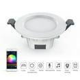 thumbnail image 3 of DYstyle Smart Bluetooth APP Control RGB LED Ceiling Panel Down Light Spotlight, 3 of 5