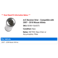 thumbnail image 2 of A/C Receiver Drier - Compatible with 2007 - 2018 Nissan Altima 2008 2009 2010 2011 2012 2013 2014 2015 2016 2017, 2 of 2