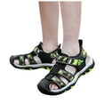 thumbnail image 3 of Tkrady Boys Sandals Summer New Casual Soft Sole Fashion Cute Colorful Closed Toe Sandals, Sizes 4-14 Years, 3 of 7
